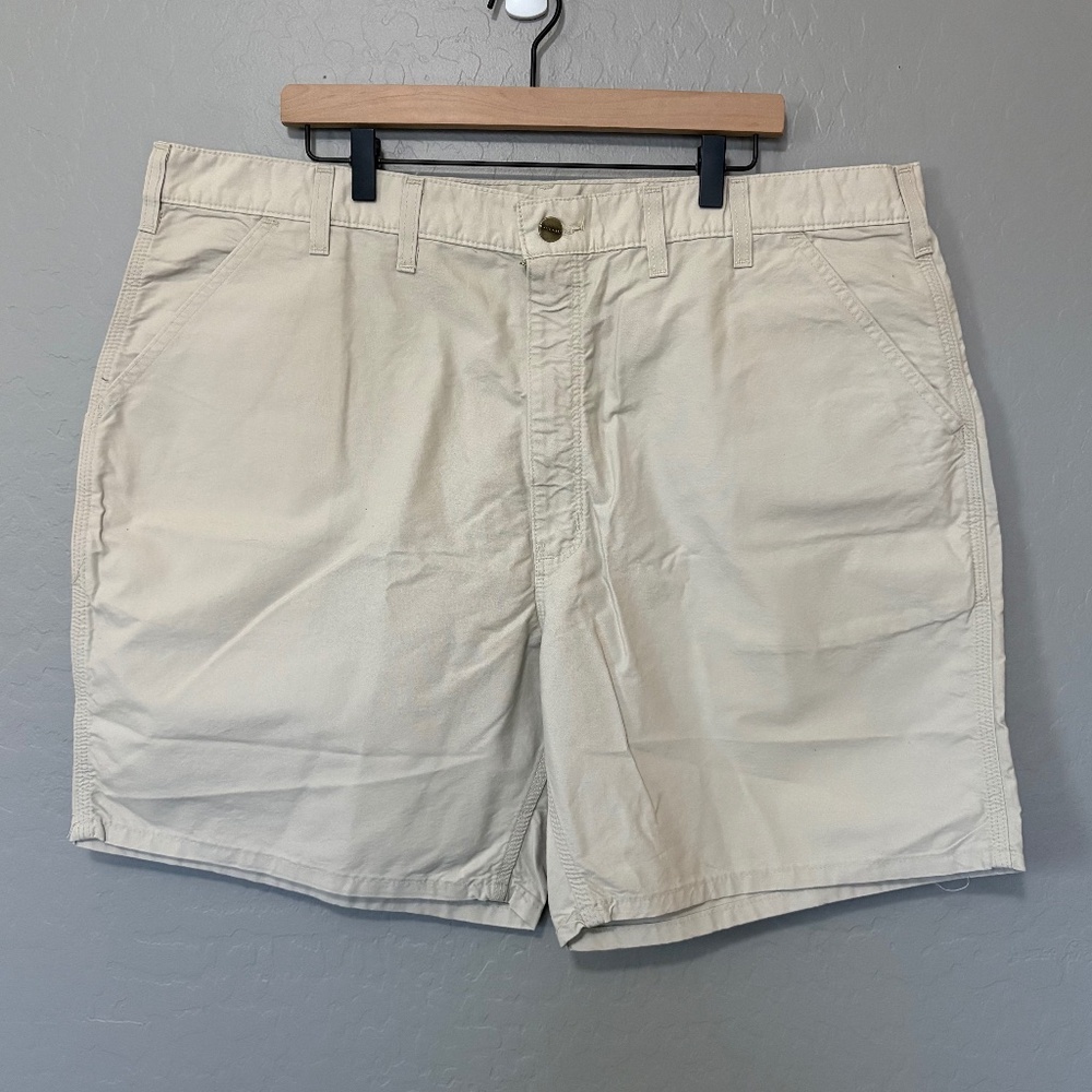 Carhartt NWT B145 Classic Canvas Short Khaki Waist‎ 44